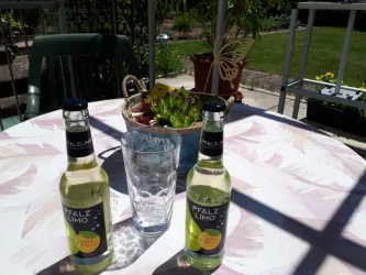 Dubbeglas ! geht auch Alk.-frei :)