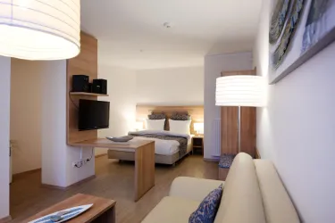 Komfort-Maisonette-Apartment “Luna” - Wohn- und Schlafbereich