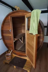 Fass-Sauna (© wiltor-speyer)