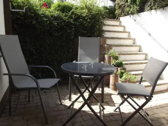 Terrasse (© Eingang zum Souterrain)