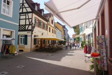 Blick in die Korngasse Richtung Altpörtel (© Stadt Speyer  Schmitt)