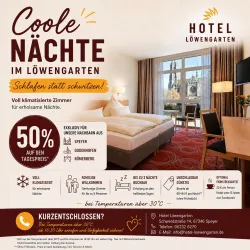Eine moderne Hotelzimmeransicht mit klimatisierter Ausstattung. Helle Farben und große Fenster bieten einen einladenden Raum für erholsame Nächte.