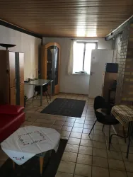 Wohnzimmer Apartment Hasenpfuhlstraße