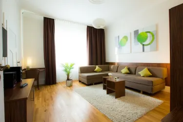 Superior Apartment "701" - Wohnzimmer (© Christian Heck)