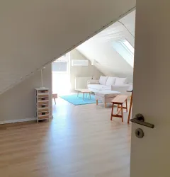 Wohnraum Sicht Küche
