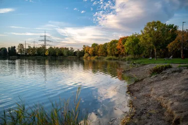 Blick vom Ufer