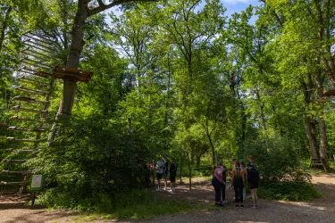Eingangsbereich Kletterwald Speyer