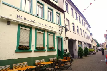 Geschäfte entlang der Roßmarktstraße