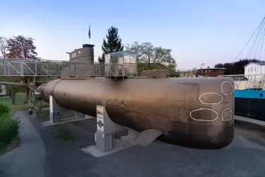 U-Boot Außengelände Technik Museum Speyer