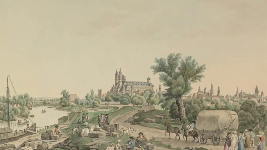 Historische Ansicht von Speyer