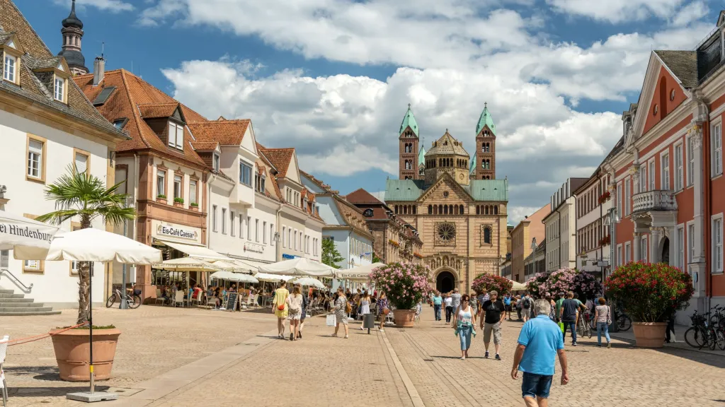 Maximilianstraße in Speyer