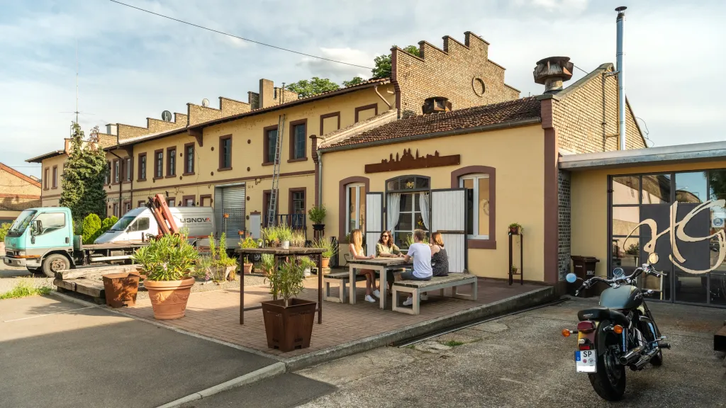 Impression aus dem Industriehof