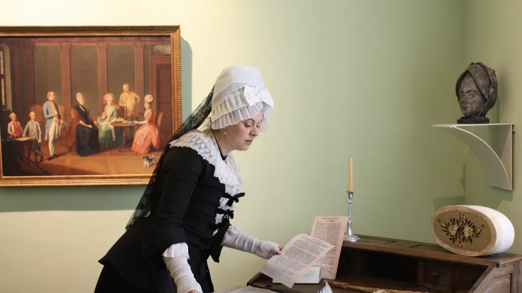 Innenansicht Sophie la Roche-Stube