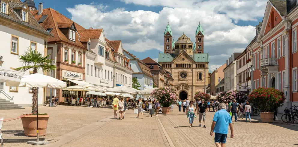 Maximilianstraße in Speyer