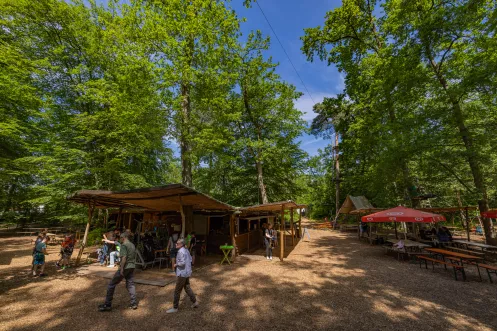 Basisstation im Kletterwald Speyer