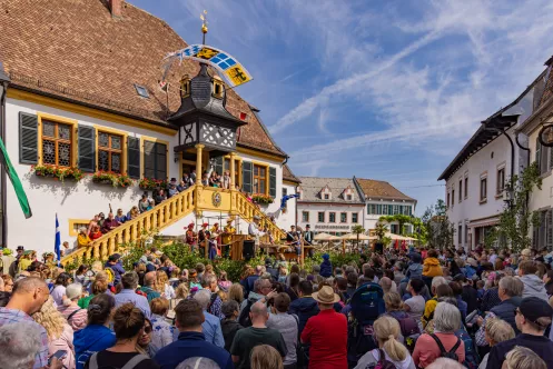 Historische Geißbockversteigerung Deidesheim
