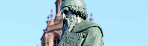 Gutenberg-Statue in Mainz