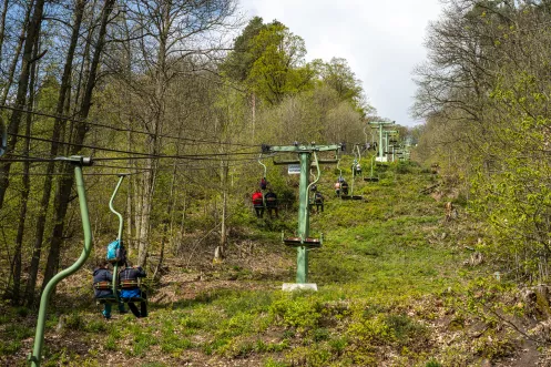 Sesselbahn zur Rietburg bei Edenkoben