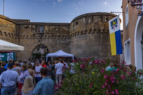 Stadtmauerfest Freinsheim am Eisentor 
