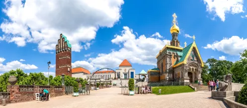 Weltkulturerbestätte Mathildenhöhe Darmstadt