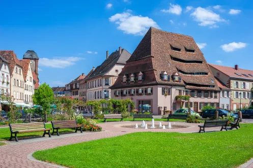 Wissembourg im Elsass an der Grenze zur Pfalz