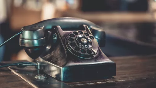 Wählscheibentelefon