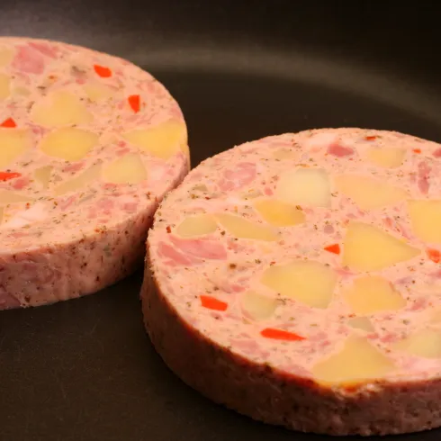 Zwei Scheiben Pfälzer Saumagen