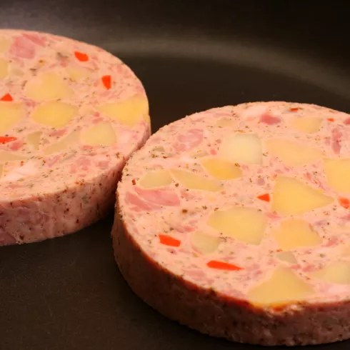 Zwei Scheiben Pfälzer Saumagen